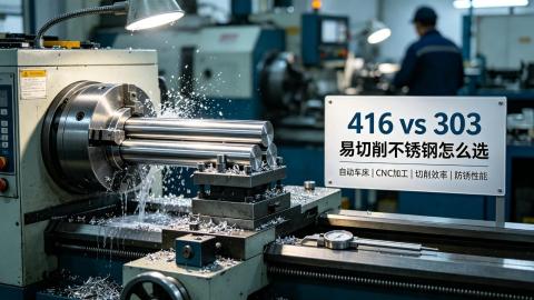 416不锈钢易切削棒和303有什么区别？怎么选